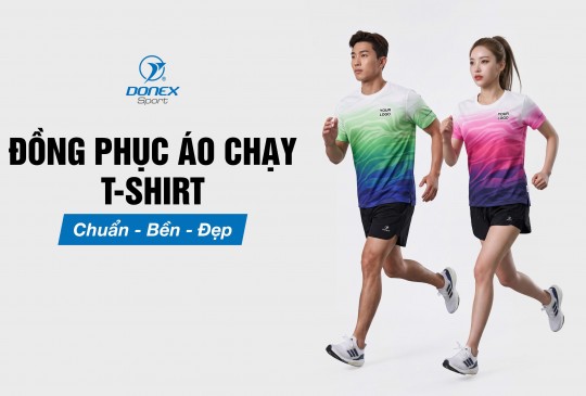 Đồng Phục Áo Chạy T-Shirt Chuẩn, Bền, Đẹp