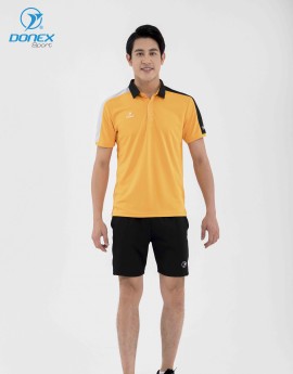 Áo thể thao nam MC-9084 Cam phối đen