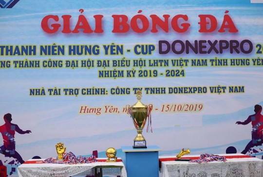 Giải bóng đá thanh niên Hưng Yên - Cúp Donexpro 2019