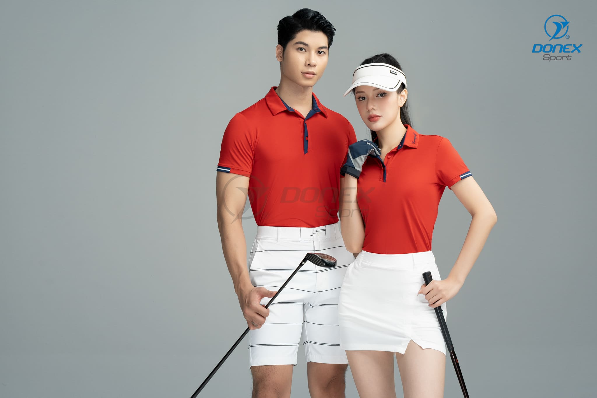 Áo thể thao nam MC-9120 Đỏ phối navy