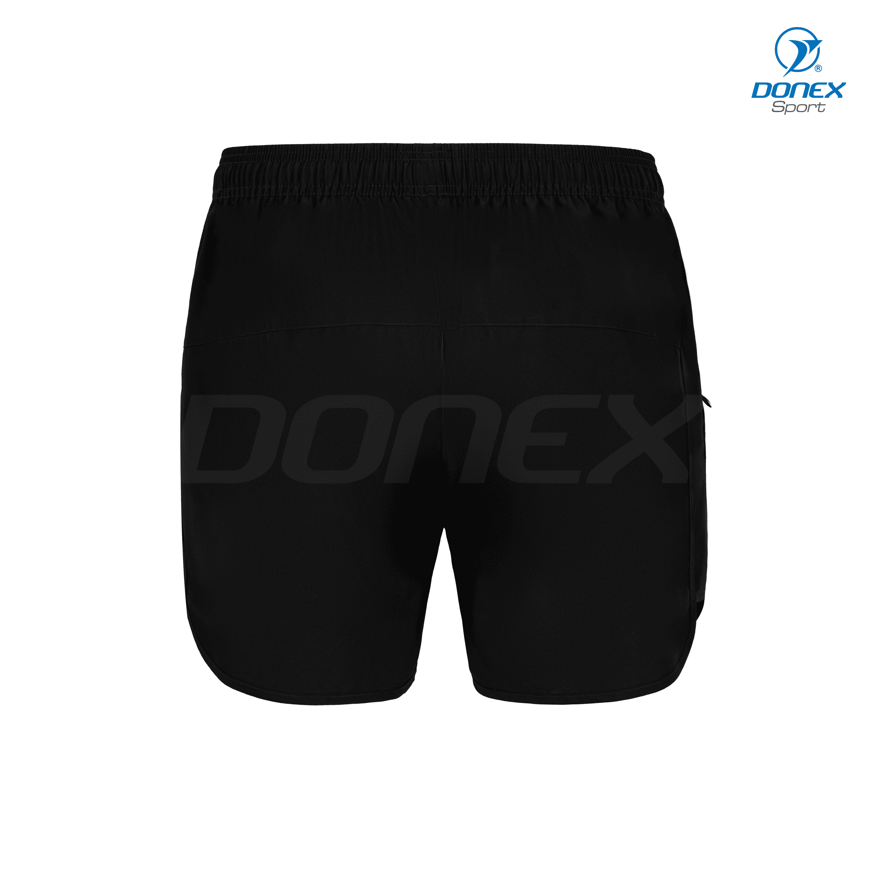 Quần thể thao nam MSC-2046-08-01 Đen phối trắng