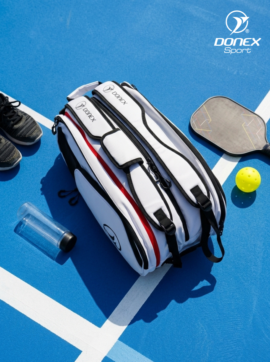 Balo thể thao Donex Gear BB-1606 trắng phối đen