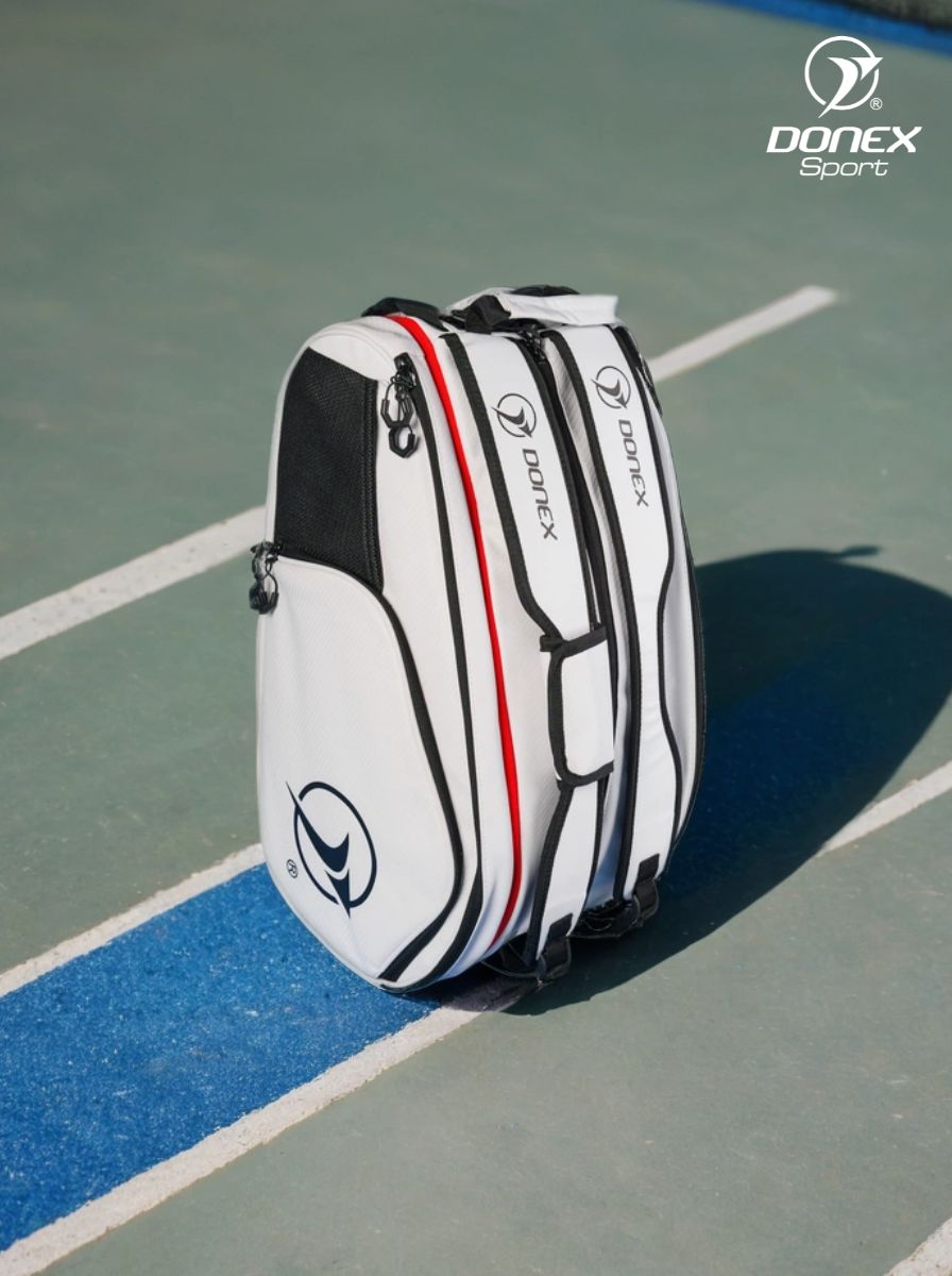 Balo thể thao Donex Gear BB-1606 trắng phối đen