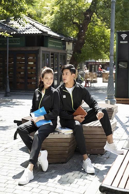 Áo thể thao Nam MDE-244-08 Đen