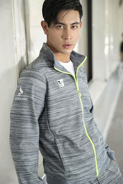 Áo thể thao Nam MDE-244-05 màu ghi