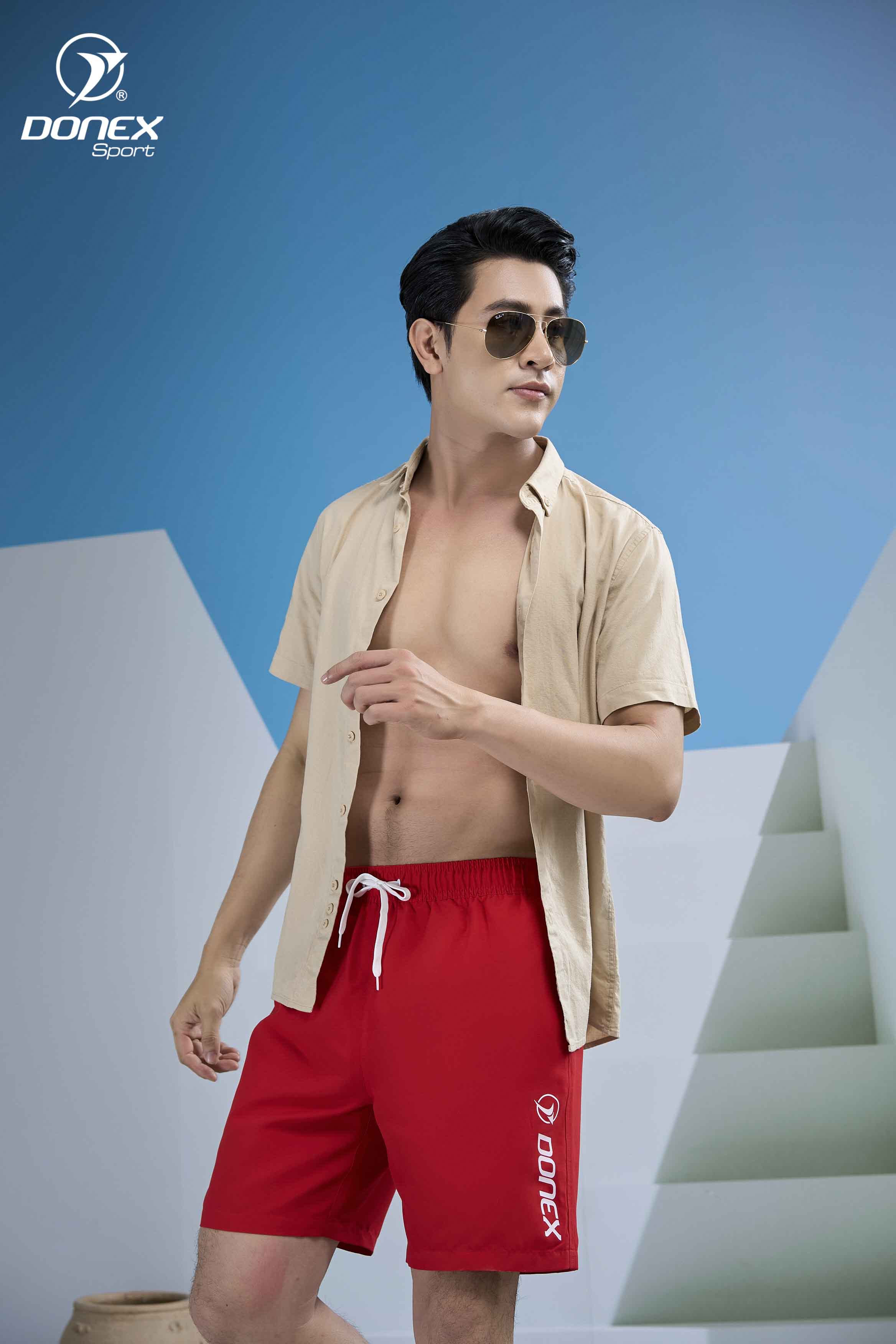 Quần thể thao nam MSC-2028-01 Đỏ