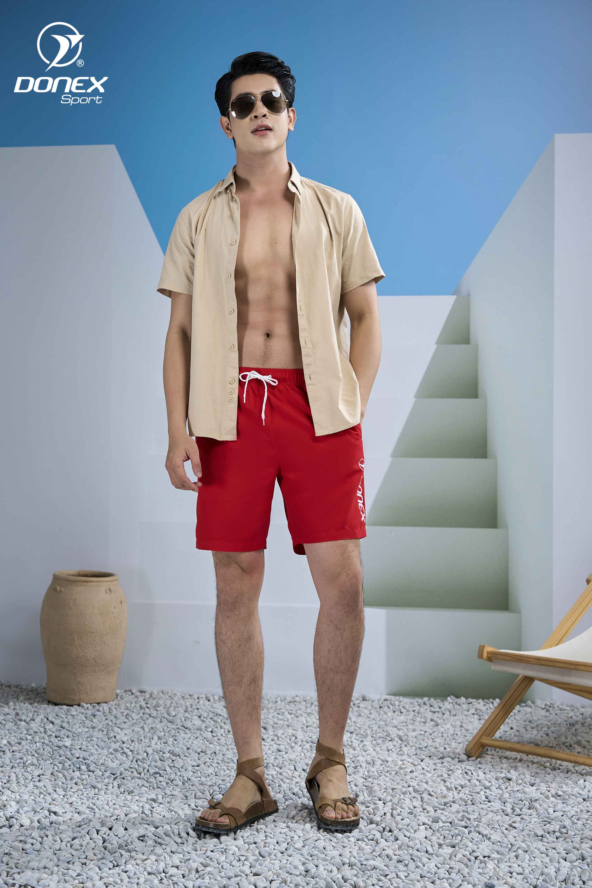 Quần thể thao nam MSC-2028-01 Đỏ