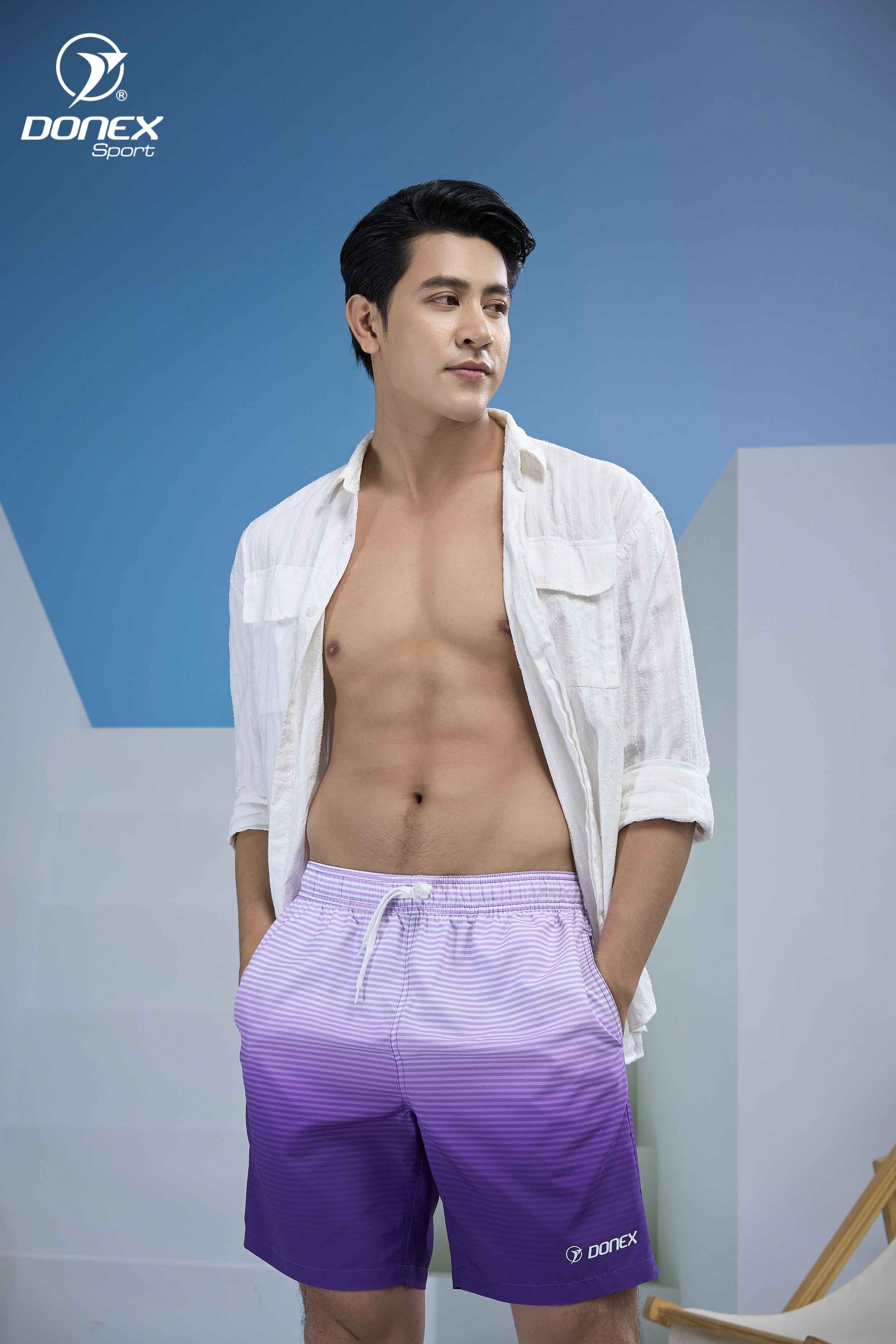 Quần thể thao nam MSC-2028-05 Tím