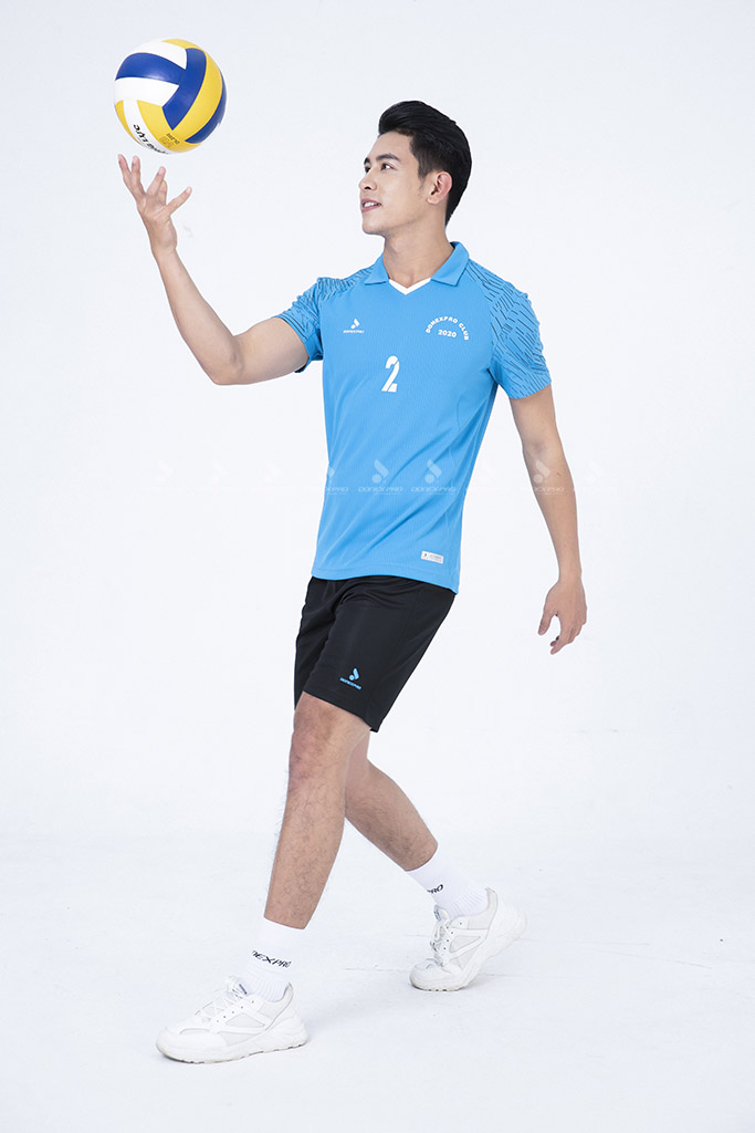 Bộ thể thao nam MCB 6136-02-08 Xanh copan in Đen