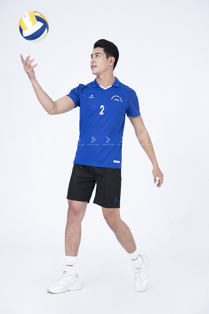 Bộ thể thao nam MCB 6136-04-08 Xanh bích in Đen