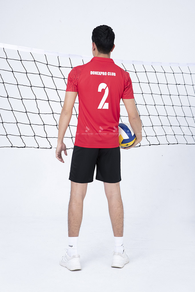 Bộ thể thao nam MCB 6136-07-08 Đỏ in Đen