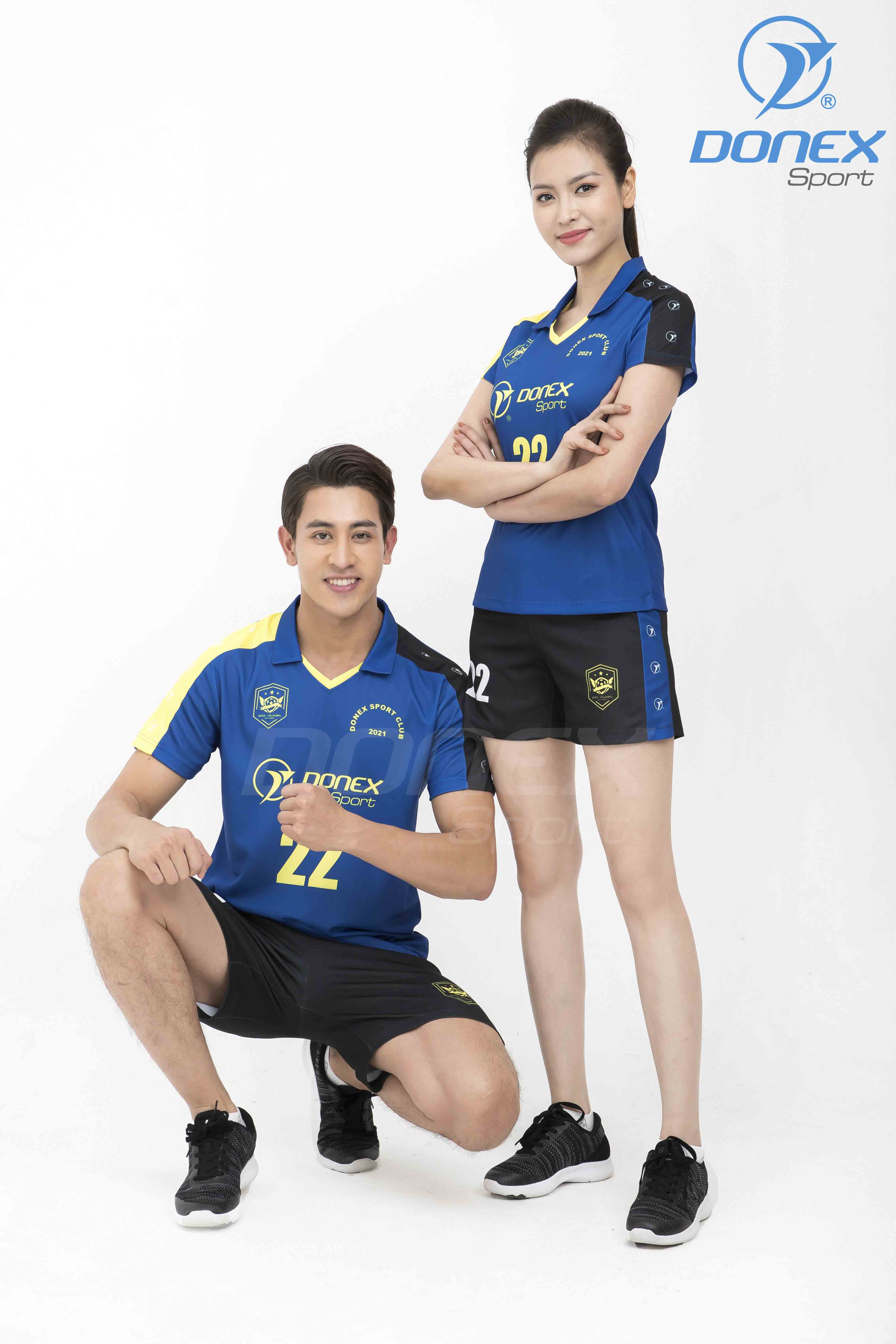 Bộ thể thao nam MCB-6150-04-06 Xanh bích phối vàng
