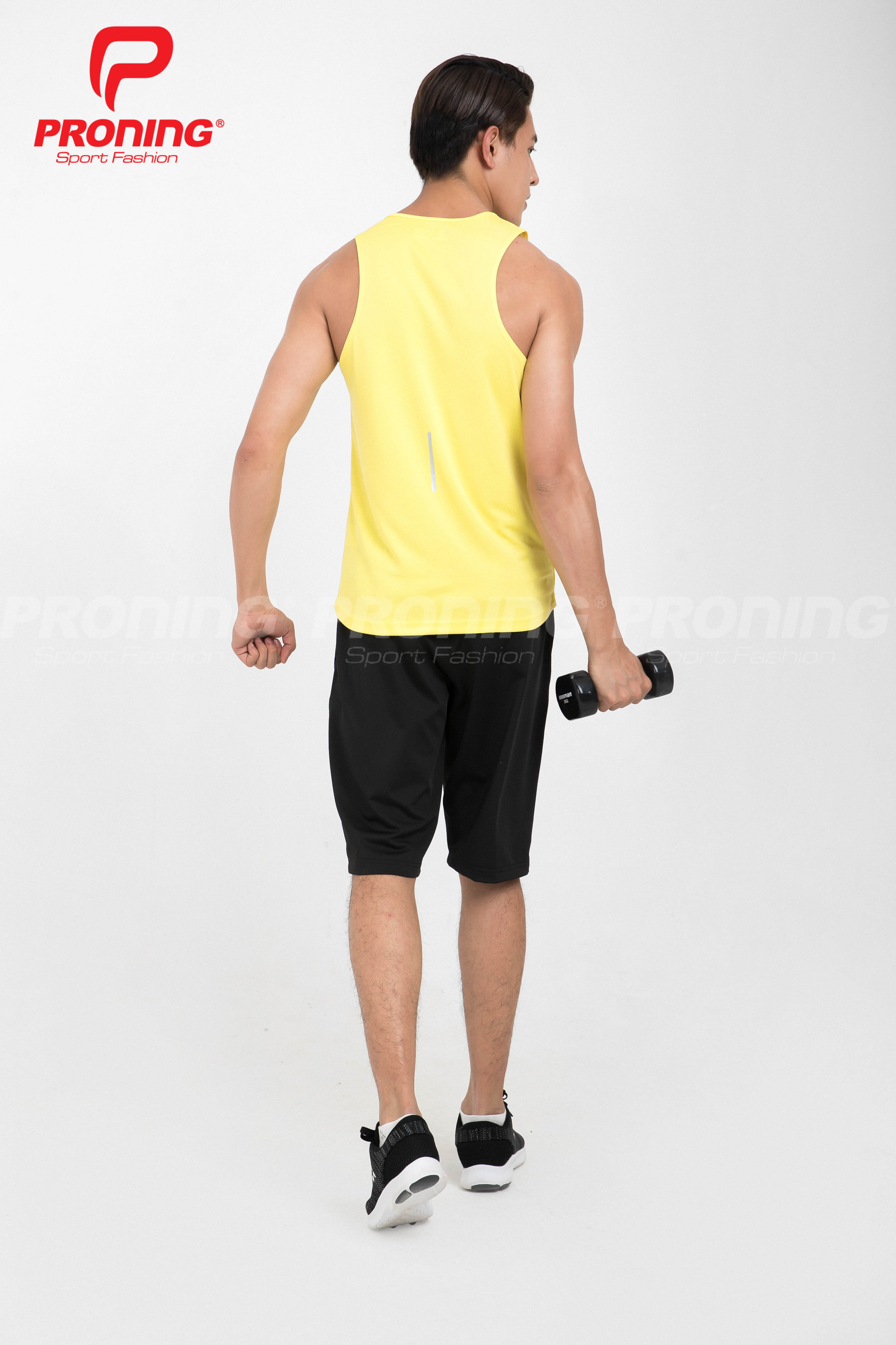 Áo thể thao nam MC-9005-06-04 Vàng phối xanh bích