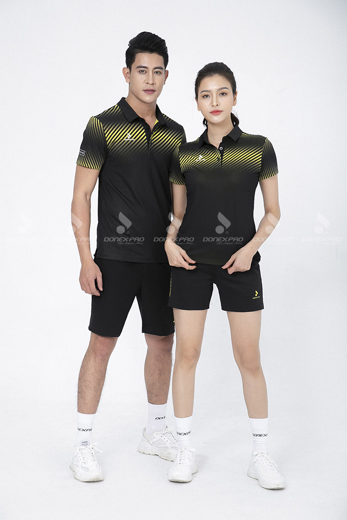 Quần thể thao nam MSC-992-08-06 Đen phối vàng