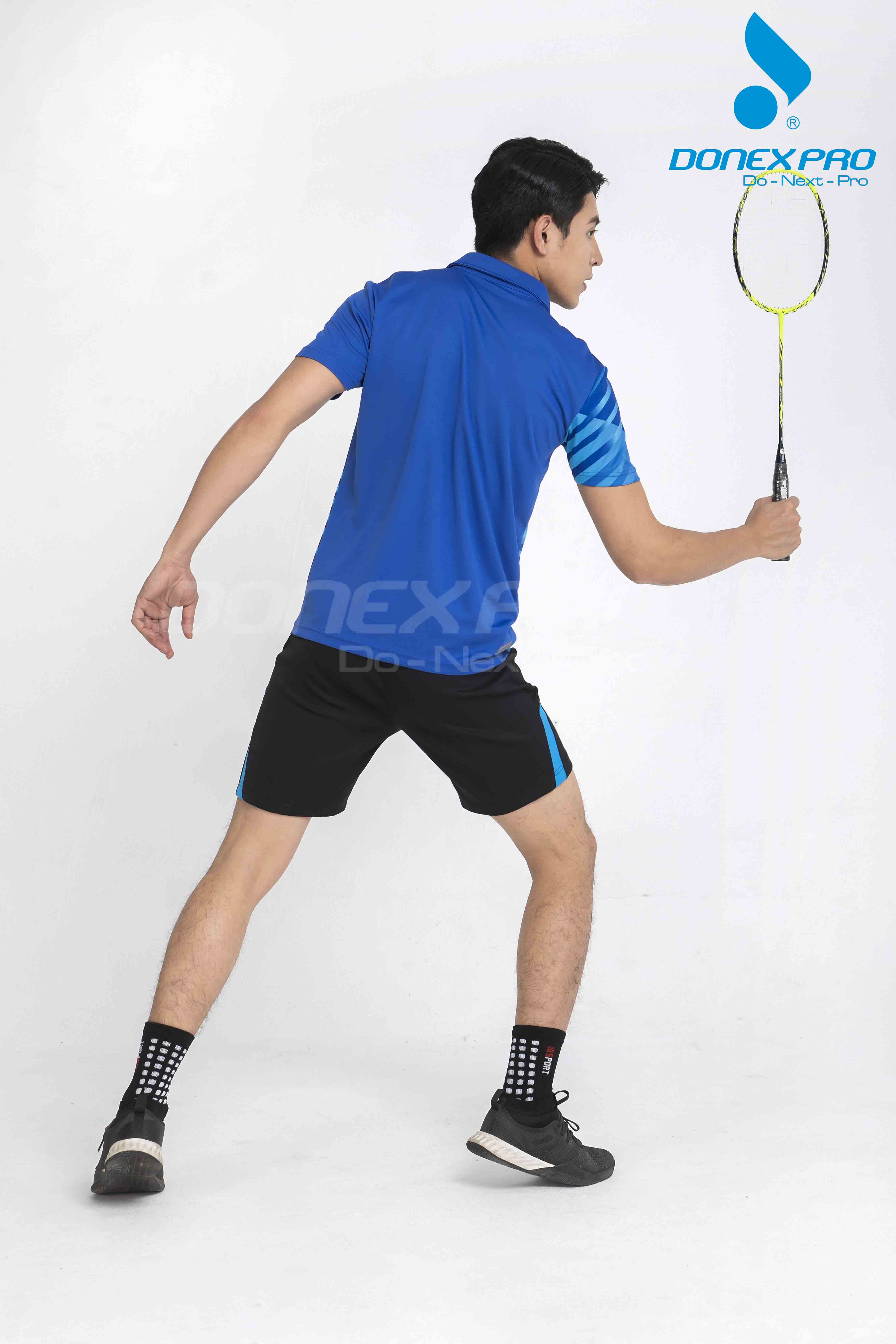 Áo thể thao nam MC-9044 Xanh bích phối xanh copan