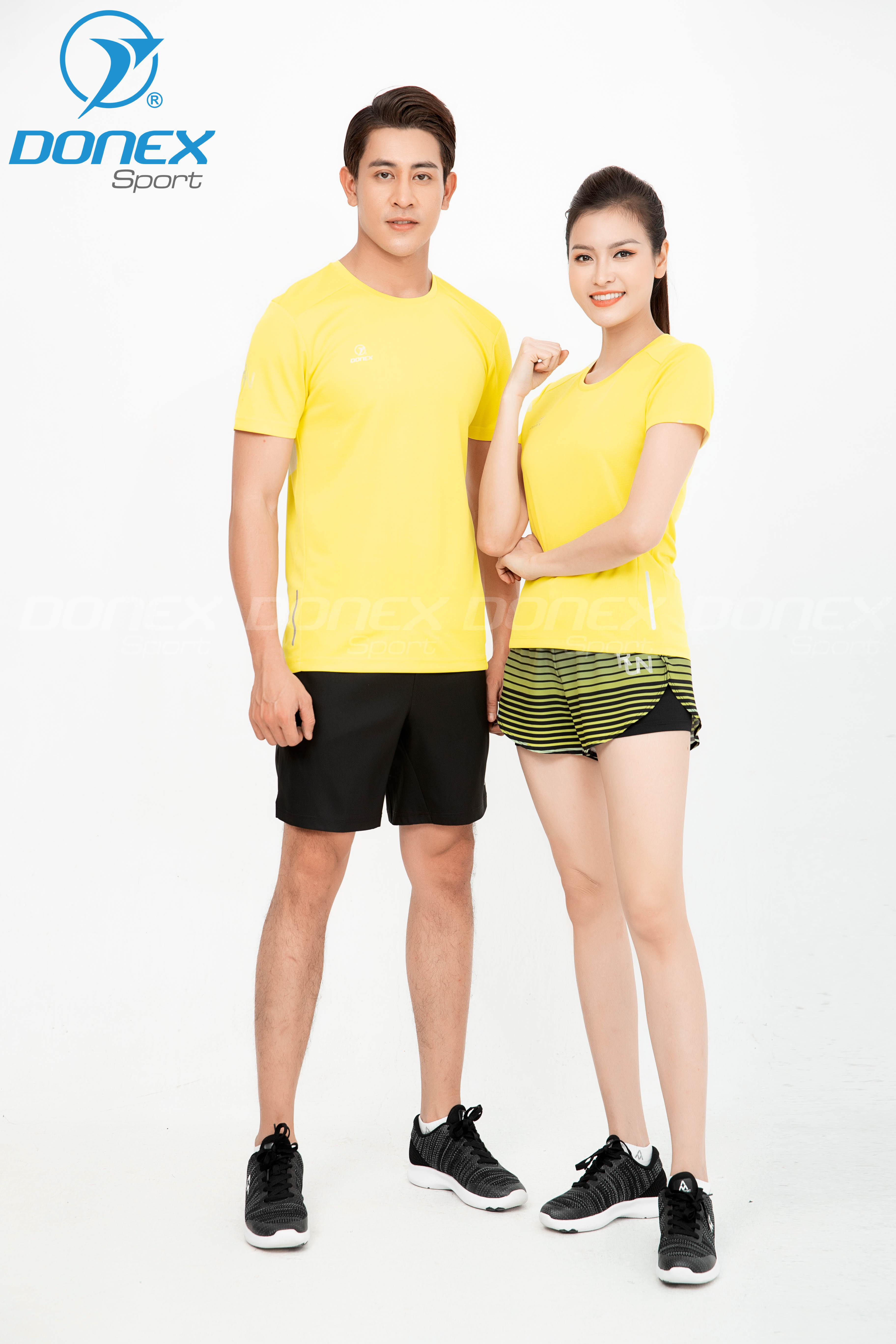 Áo thể thao nam MC-9064-06-18 Vàng in ghi