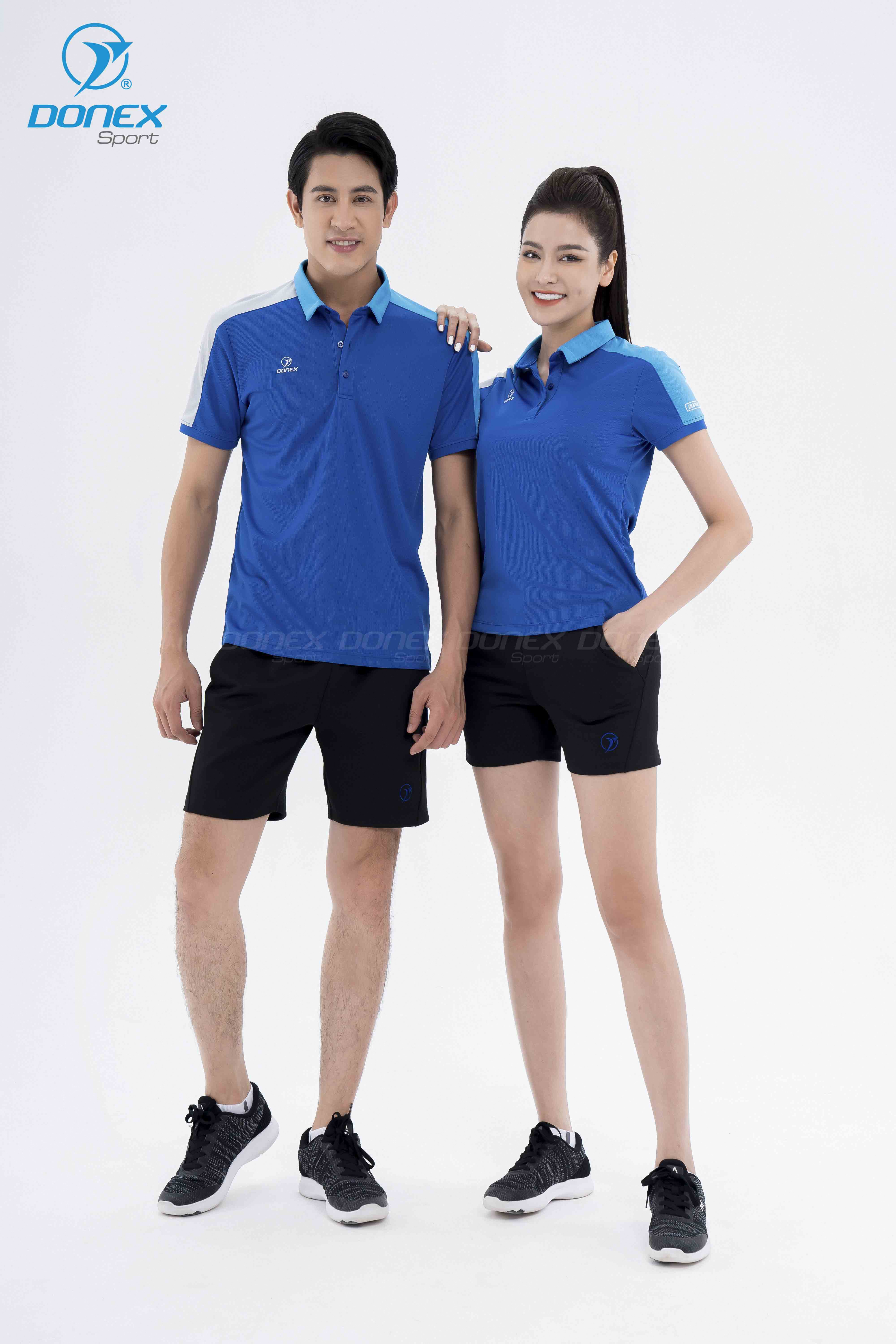 Áo thể thao nam MC-9084 Xanh bích phối xanh copan