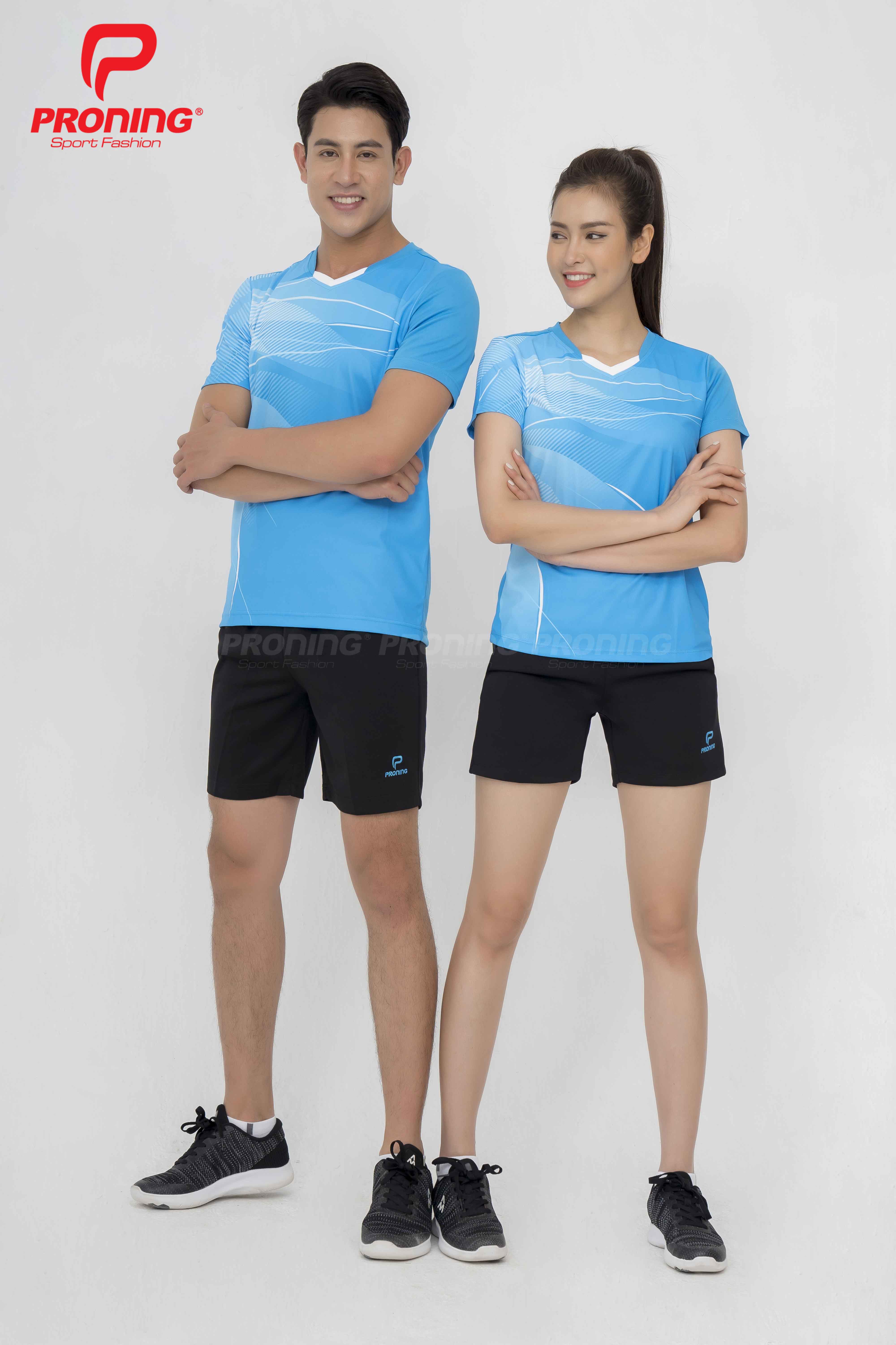 Áo thể thao nam MC-9093 Xanh copan phối trắng