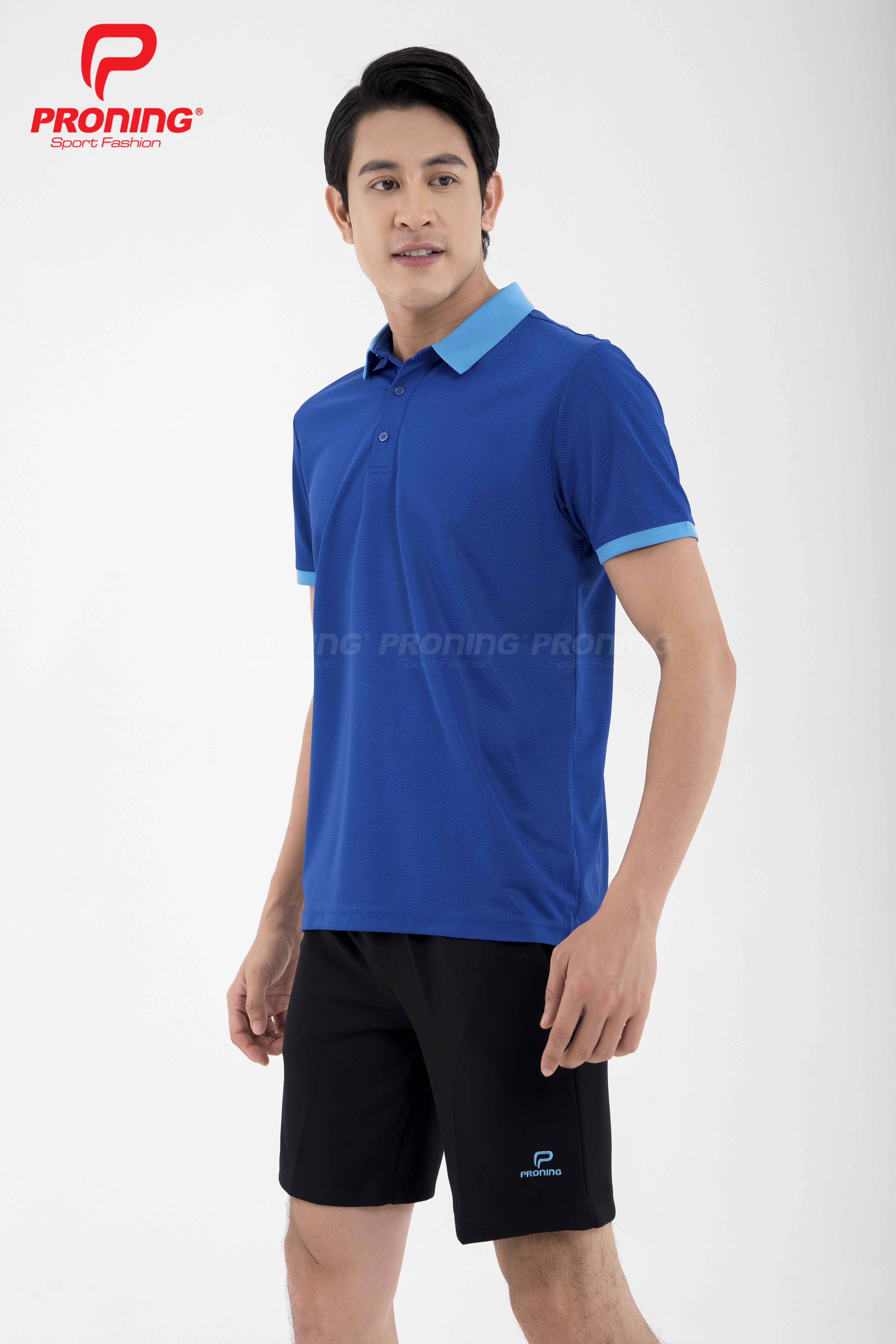 Áo thể thao nam MC-9095 Xanh bích phối xanh copan