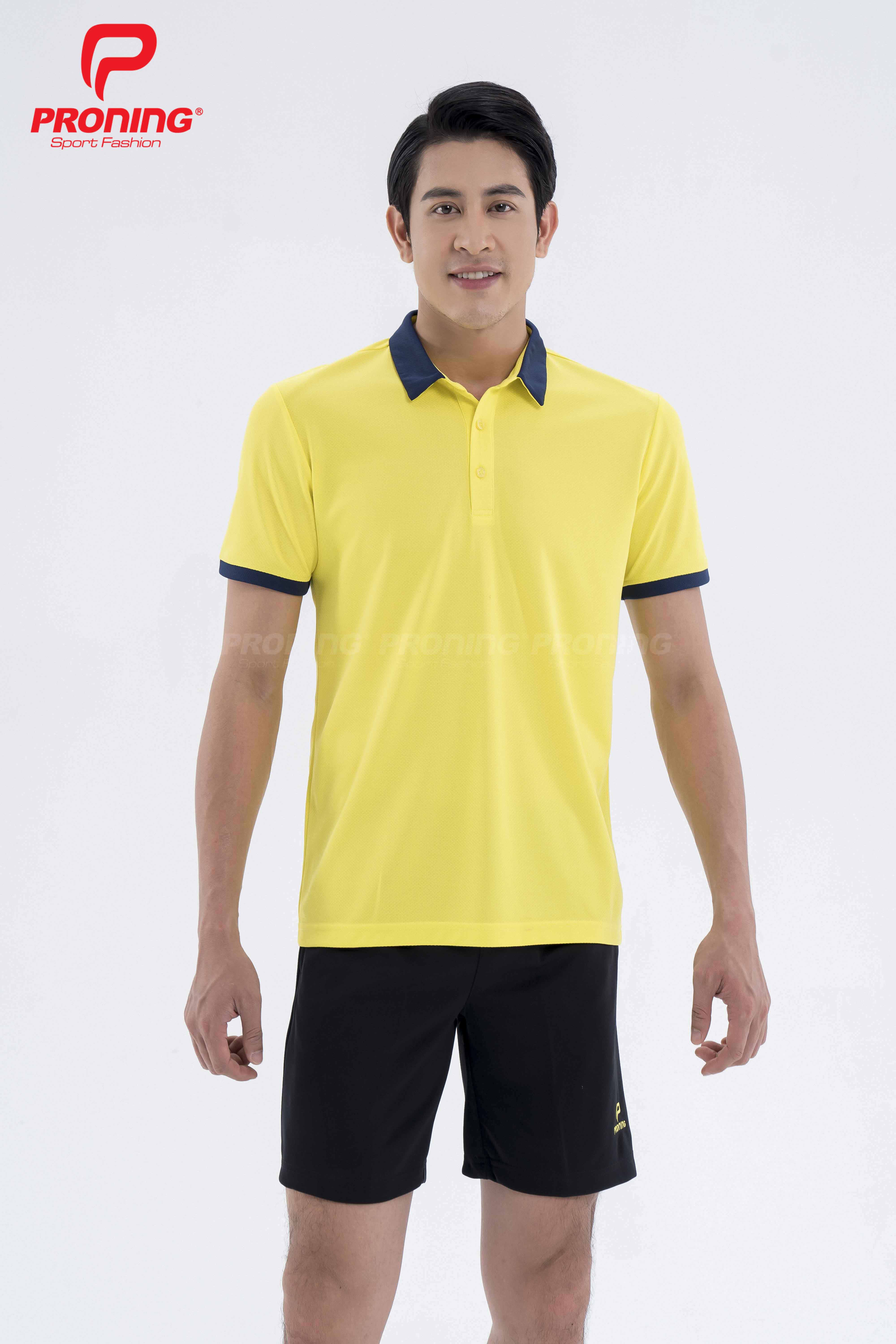 Áo thể thao nam MC-9095 Vàng phối navy