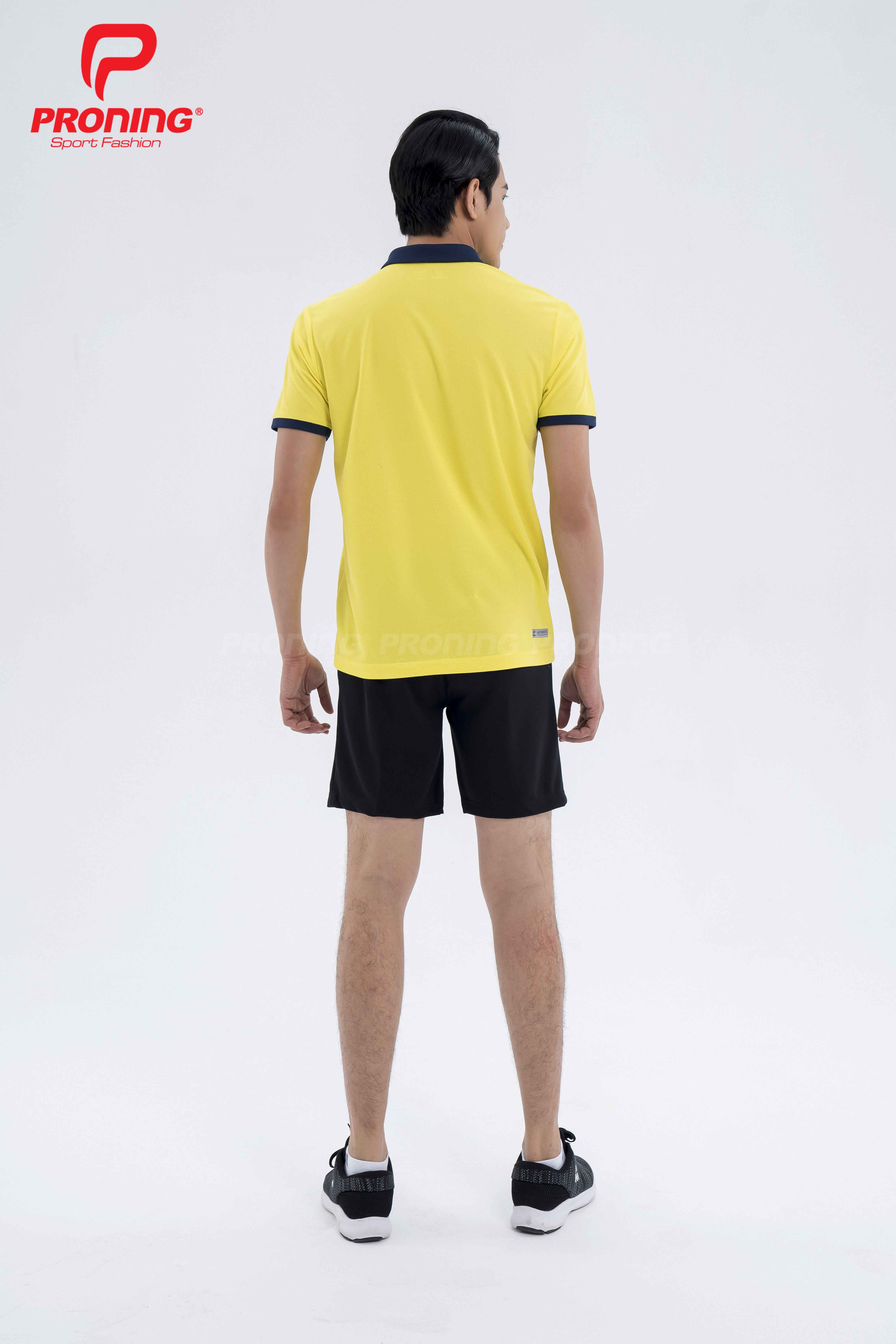 Áo thể thao nam MC-9095 Vàng phối navy