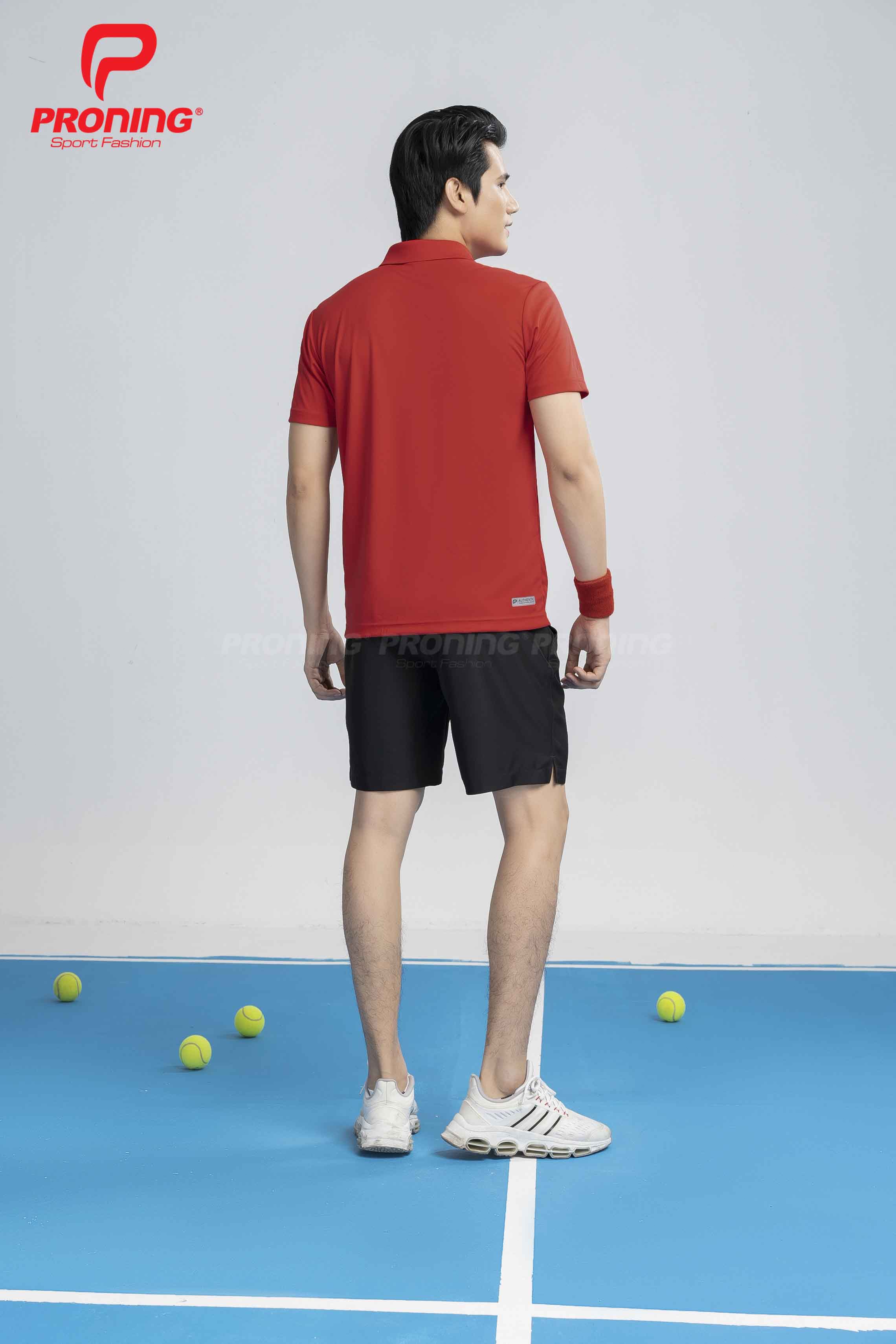 Áo thể thao nam MC-9101 Đỏ phối đỏ