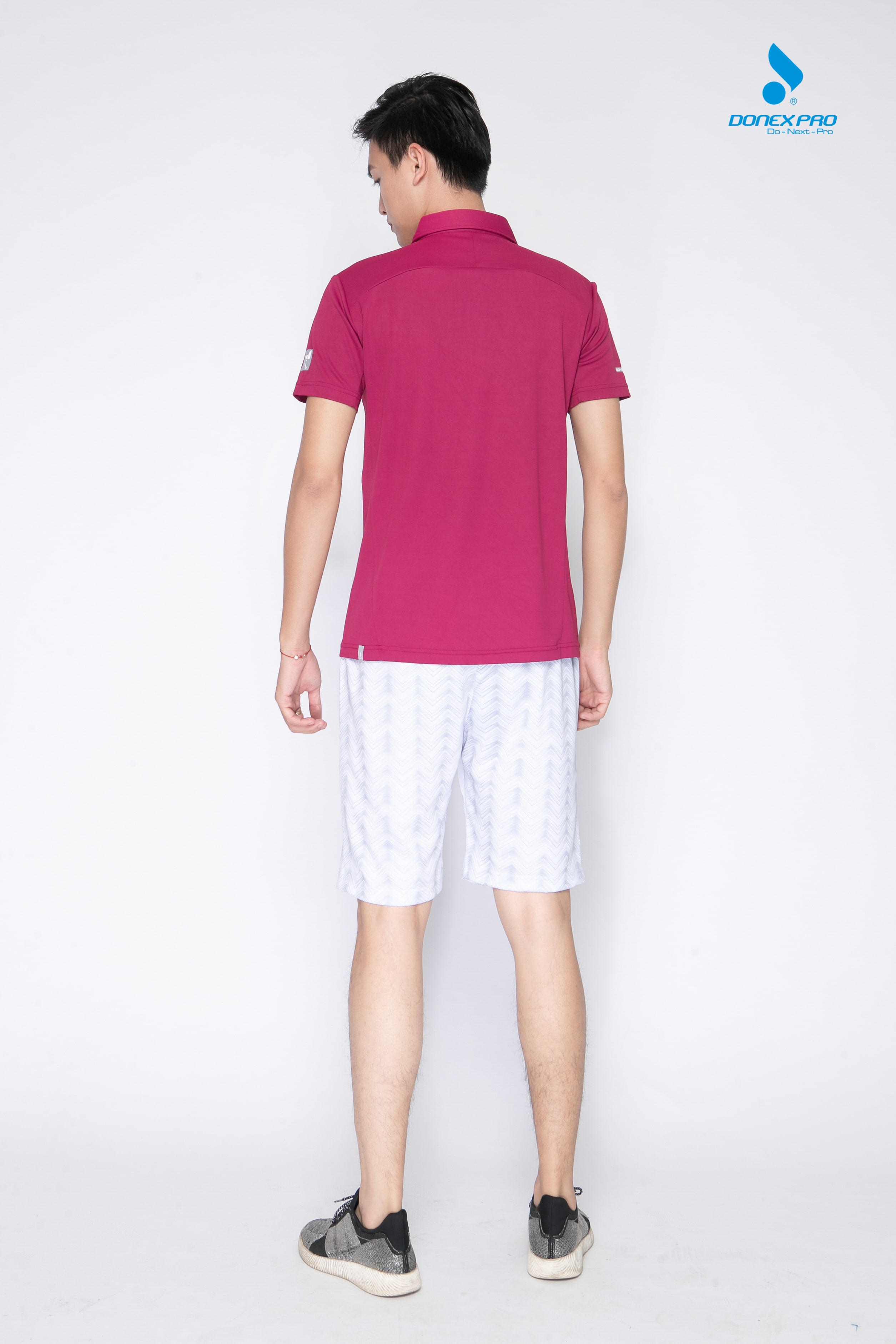 Quần thể thao nam MSC-982 - Trắng phối ghi