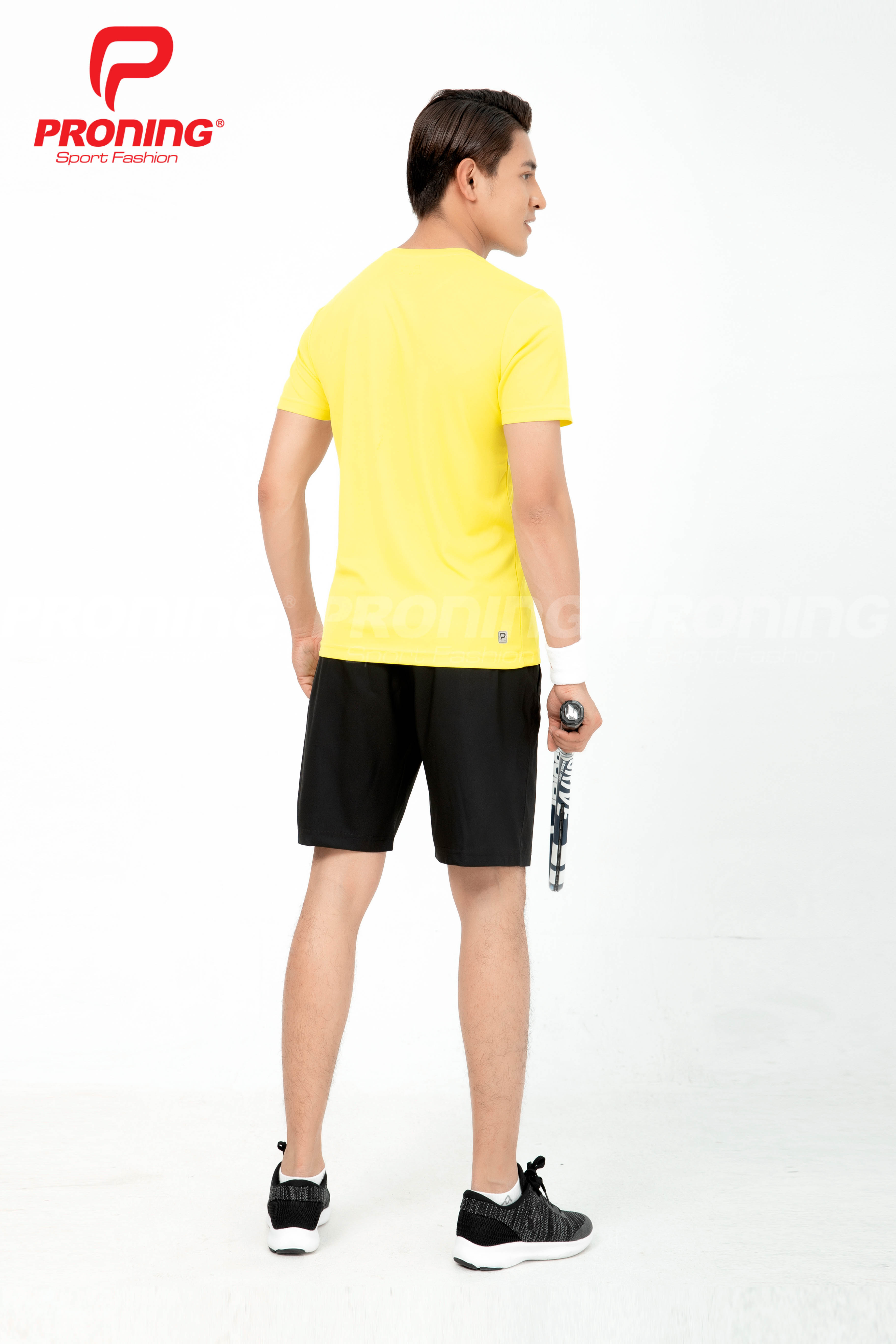 Quần thể thao nam MSC-983-08-01 Đen phối Trắng