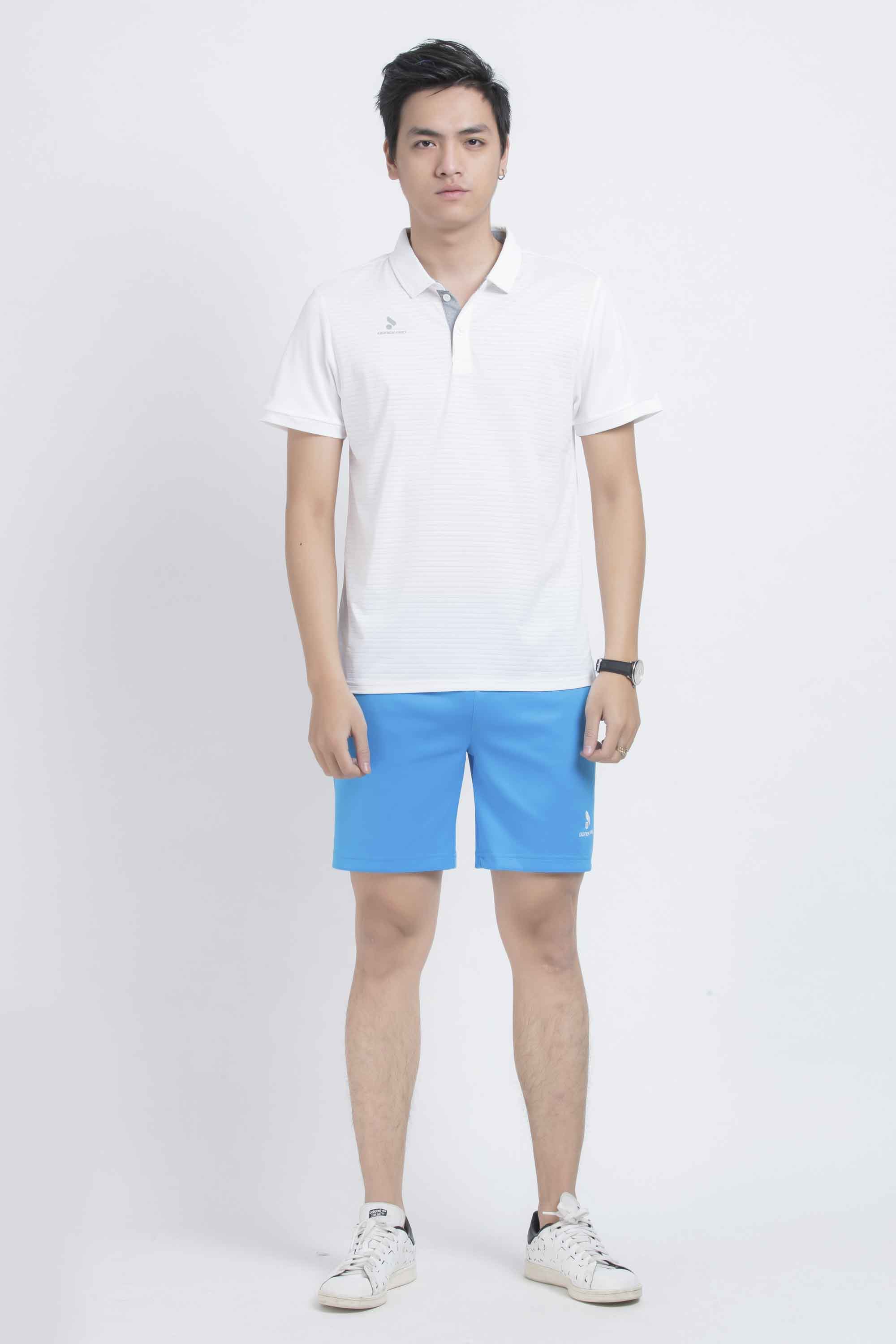 Quần thể thao nam MSC-984-02-01 Xanh copan phối trắng