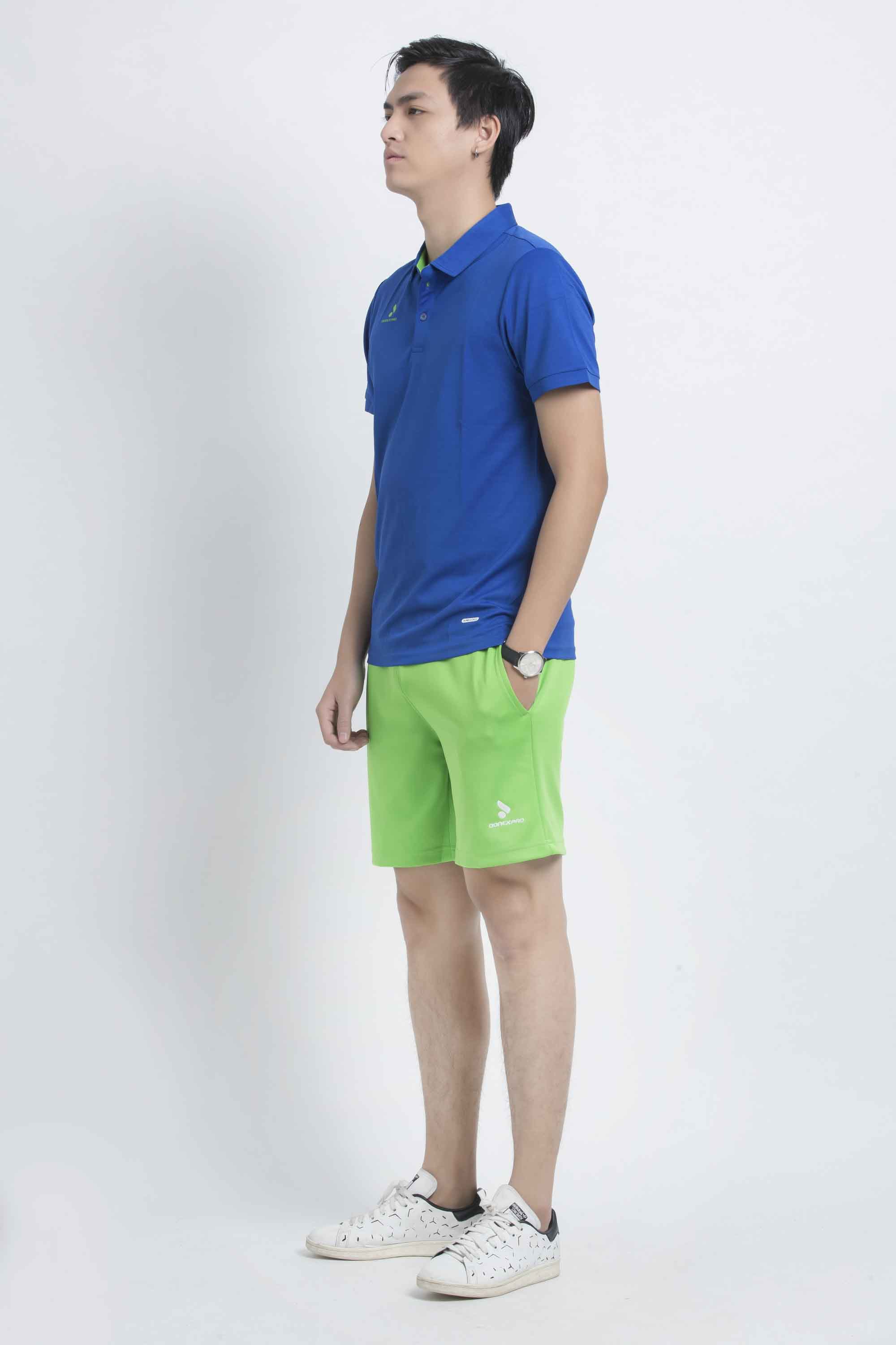 Quần thể thao nam MSC-984-10-01 Dạ quang phối trắng